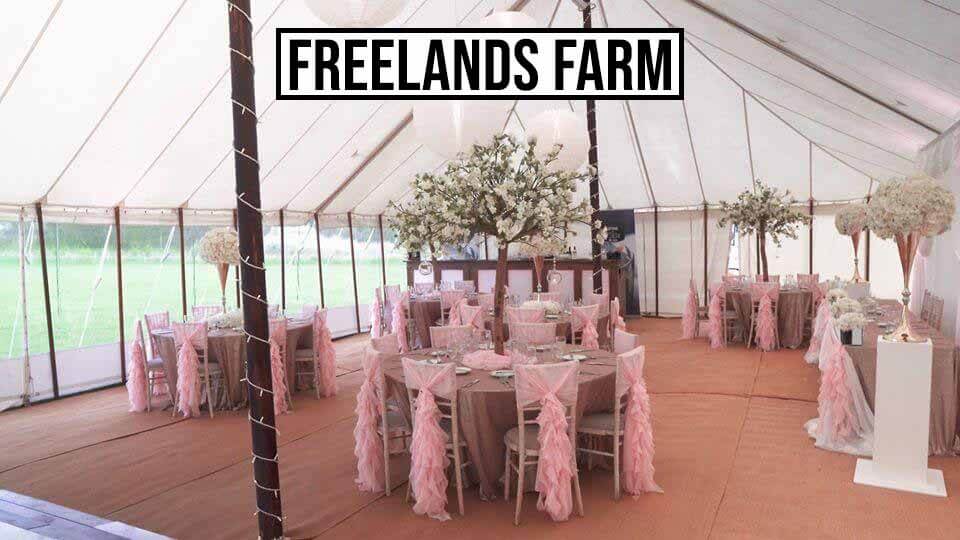 Colchester Wedding Videographer - Venue Freelands Farm Dry Hire Wedding Venue Essex