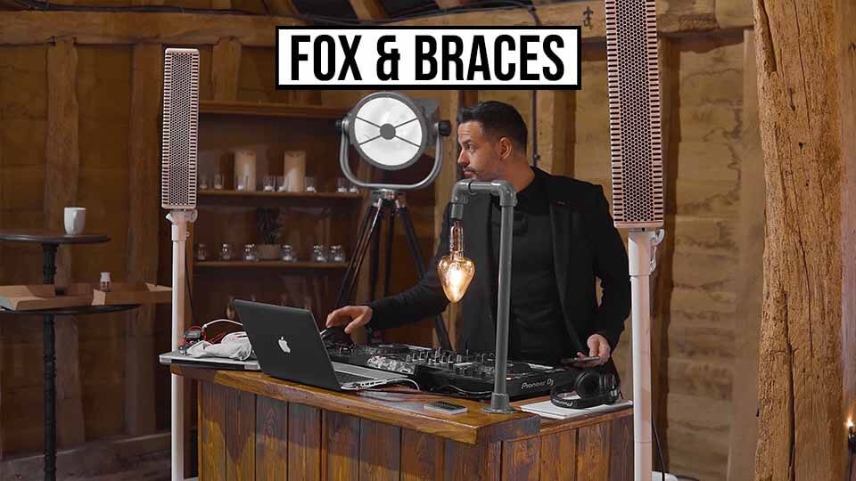 Wedding DJ Fox & Braces